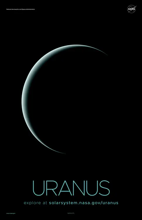 Una [vista del planeta Urano](https://solarsystem.nasa.gov/resources/797/uranus/) tomada por la nave espacial Voyager 2 de la NASA en 1986. Crédito: NASA/JPL ⬇️ PDF de alta resolución [aquí](https://solarsystem.nasa.gov/system/downloadable_items/1384_Uranus_B_PDF.zip)